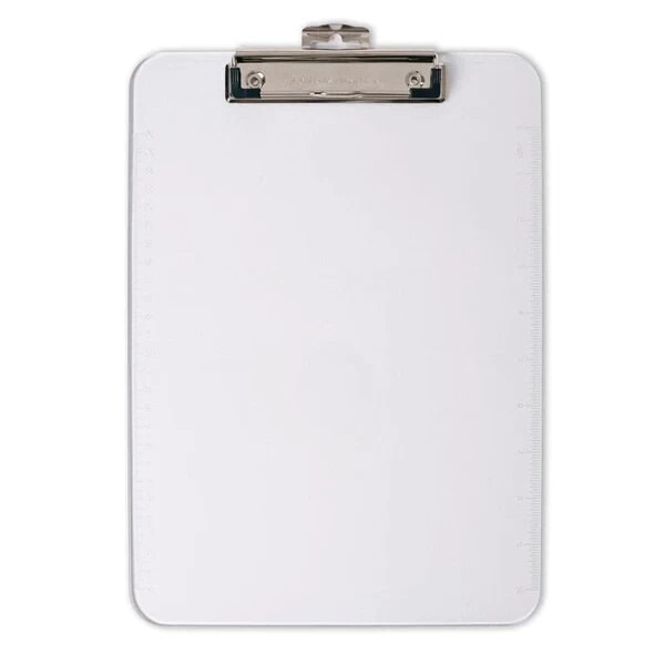 Clipboard 9x12.5 Clear